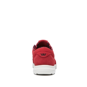 Supra Mens HAMMER RUN Cherry/Bone Low Top Shoes | CA-16593